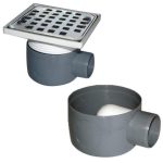 SIFON COLECTARE.H=80MM INALT.INOX