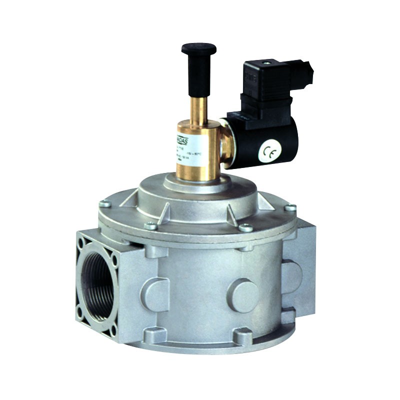 12120 ELECTROVALVA GAZ 230V TECNOGAZ ITALY cu Flanse 3(DN80) - imagine 1
