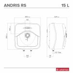 ARISTON BOILER Electric RS 15L ANDRIS