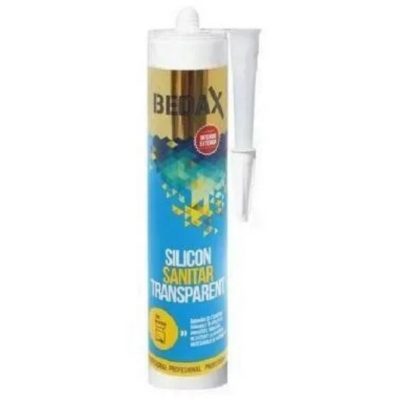 Silicon Sanitar 280ml,TRANSPARENT SUPERPRO/BEDAX