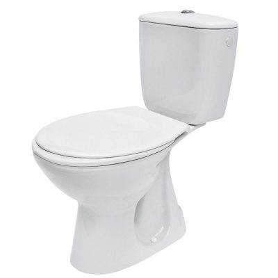 VAS WC CU REZERVOR PAMELA CU IESIRE VERTICALA CAPAC DUROPLAST CU INCHIDERE LENTA INCLUS