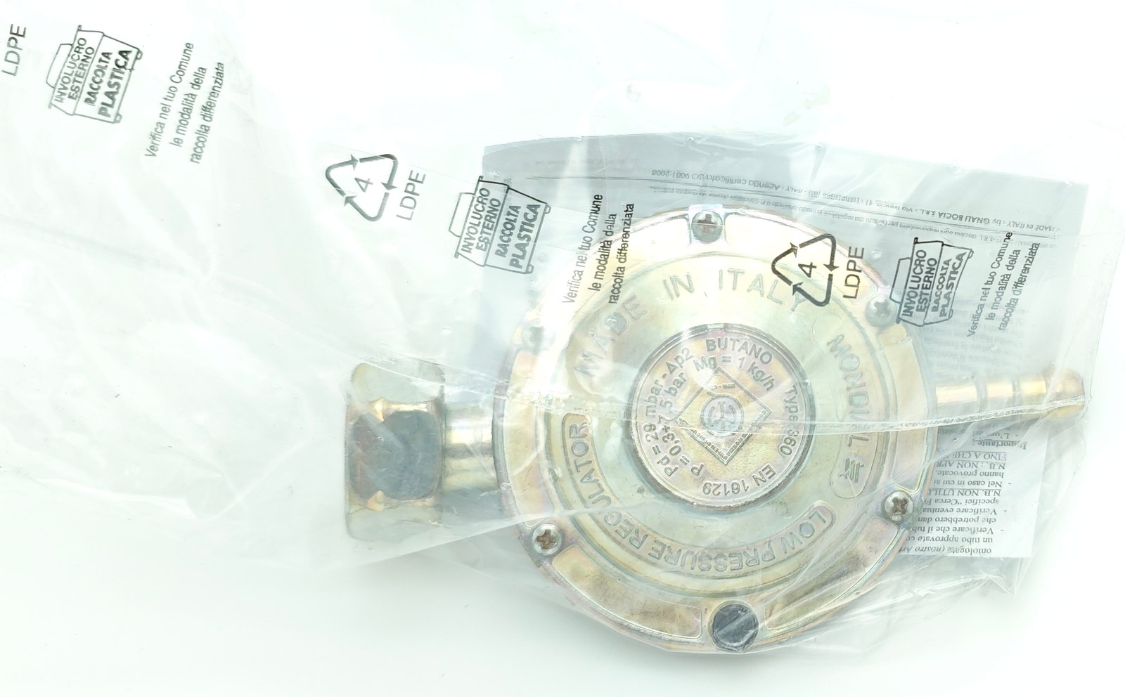 15359_2 Ceas GPL 1/2 Butelie GAZ Ch27PF 1Kg/h Fix-ITALY - imagine 1