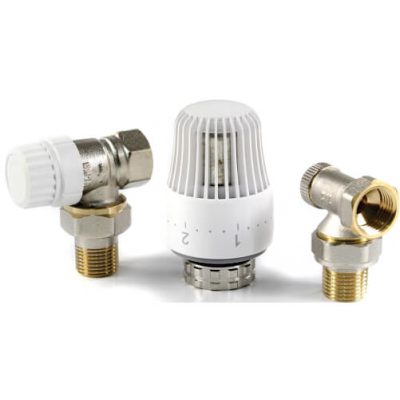 Robinet Cap Termostat 1/2 Tur+RETUR Set MTX 1/2