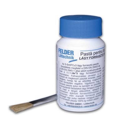 Pasta pentru lipirea tevilor de cupru 250 g, Felder CU-ROFIX 3 S-SN97CU3