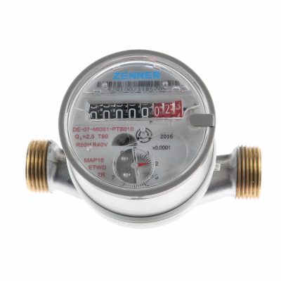 Contor apartament apa calda monojet, Zenner ETW-M, R80, DN15