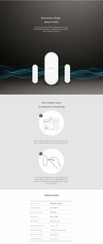 Senzor Usa Deschisa WIFI Heiman - imagine 5