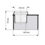 REDUCTIE CONCENTRICA PPF 110x50 - imagine 2
