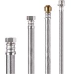 Racord apa flexibil si inoxidabil Tucai 1/2 + niplu L40