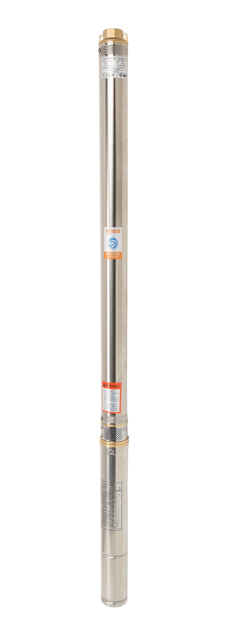 3STN241-scaled Pompa submersibila IBO 3STM24, 1.1kW, H93m, debit100l/min, 230V, 20m cablu, rezistenta sporita la nisip - imagine 1