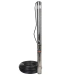 Pompa submersibila IBO 3ISP 2-22 INOX, 0.55kW, 50l/min, H80m, 11/4, cablu 20m - imagine 2