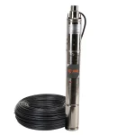 Pompa submersibila IBO 3SQIBO, 0.55 kW, debit 35 l/min, H refulare 70m, cablu 15