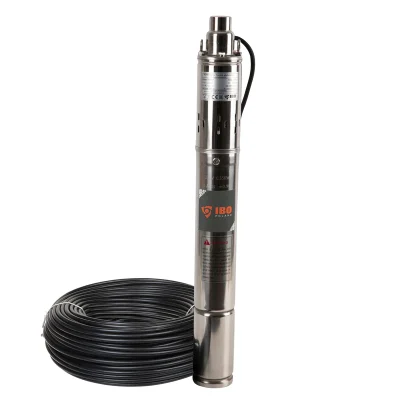 Pompa submersibila IBO 3SQIBO, 0.55 kW, debit 35 l/min, H refulare 70m, cablu 15