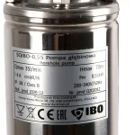 Pompa submersibila IBO 3SQIBO, 0.55 kW, debit 35 l/min, H refulare 70m, cablu 15 - imagine 3