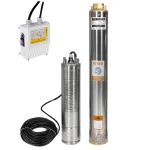 Pompa submersibila IBO 4SDM4-14, 1.1kW, debit 120l/min, H102m, 1½, rezistenta sporita la nisip