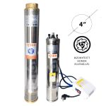 Pompa submersibila IBO 4SDM 6-10, 1.5kW, debit 162l/min, H74m, 2, 20m cablu, rezistenta sporita la nisip - imagine 7