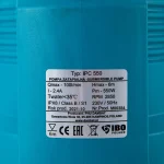 Pompa de Drenaj IBO IPC550, 550W, H6m, 11/4, 100 l/min, Flotor Integrat - imagine 6