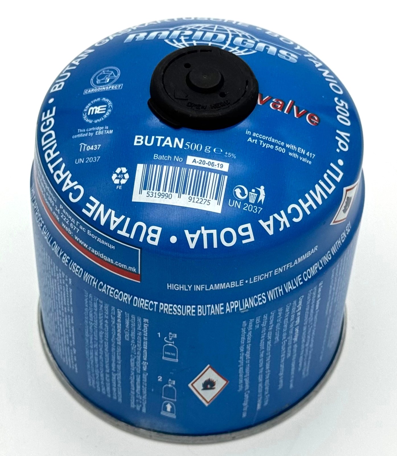 912275 BUTELIE GAZ 500gr FILET RAPID - imagine 1
