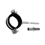 Colier metalic 4" cu prezon si diblu MTX(110-118)