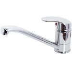 Baterie Bucatarie/Baie 15cm, Korman Technik, Aliaj, Crom - imagine 4