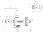 Filtru anti-magnetita AlfaKal FHP3/4ALP 3/4”, magnet 11000Gauss + Capac Alama 3/ - imagine 4