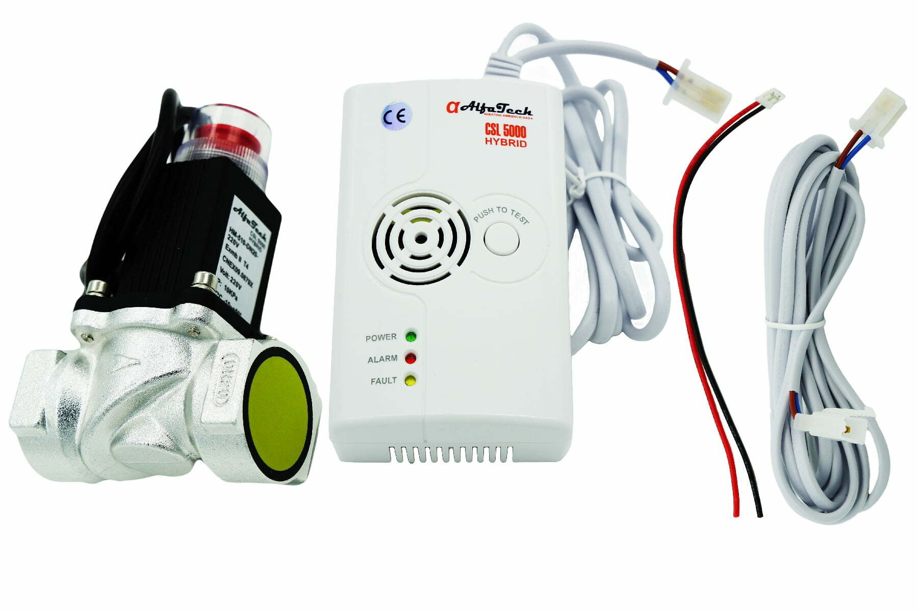 G50466 Detector GAZ+Electrovana ALFATECH CSL5000(Cu Aux Releu)9-12V - imagine 1