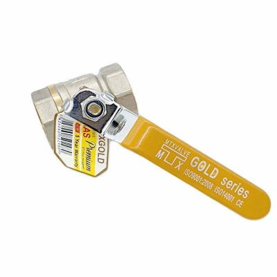 ROBINET GAZ PN40 trecere cu bila MTXGOLD 11/4FF