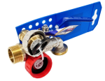 Robinet cu bila MTXGold dublu serviciu 3/4″, cu racord rapid din alama - imagine 2