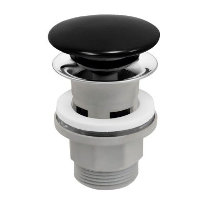 Ventil Click-Clack,Dop Ceramic Negru D 11/4