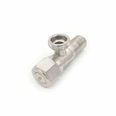 ROBINET coltar Inox Flut ALBASTRU 1/2x1/2