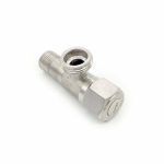 ROBINET coltar Inox Flut ALBASTRU 1/2x1/2 - imagine 2