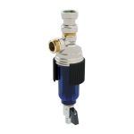 Filtru anti-magnetita AlfaKal FHTP34MAX 34 NdFeb 11.000 SITA INOX cu VAS TRANSPARENT
