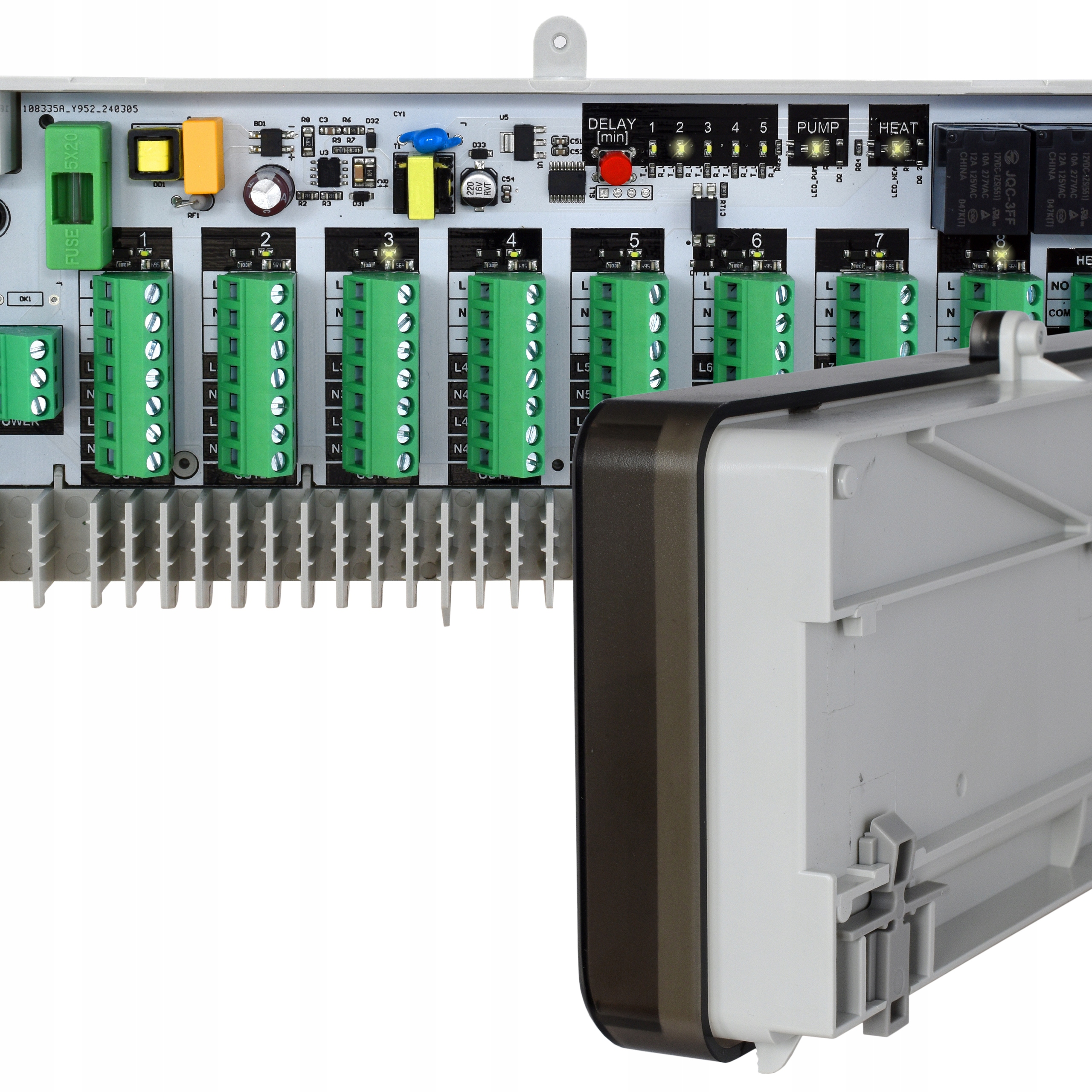 G51256-3 Centru de Comanda AlfaTech cu 8 zone - imagine 1
