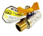 ROBINET GAZ PN40 trecere cu bila MTXGenuine 1/2MF