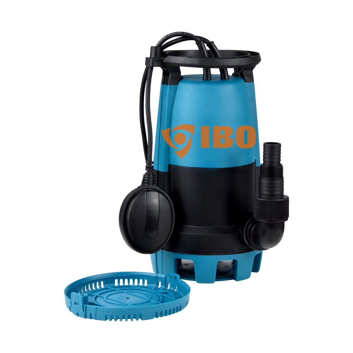 IC_400_z_plywakiem_c Pompa de Drenaj IBO IC400, 400W,11/4, H5m, 158 l/min, Flotor,Baza mica - imagine 1