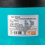 Pompa de Drenaj IBO IPE400, 400W, H 5m,125 l/min, Flotor electronic - imagine 3