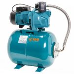Hidrofor IBO JSW100 (pompă IBO JET100A(a)1,1kW+racord cu cinci cai+presostat+manometru+racord antivibrant 50cm+vas de expansiune de oţel emailat 24 l)