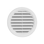 Grila aerisire Ø 120 cu plasa