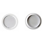 Grila aerisire Ø 100 cu plasa