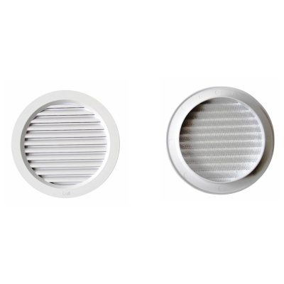 Grila aerisire Ø 100 cu plasa
