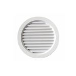 Grila aerisire Ø 110 cu plasa - imagine 2