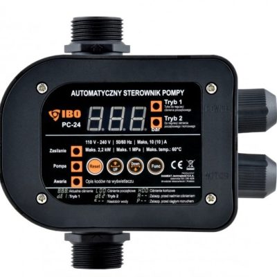 Presostat electronic IBO PC24, 1,2.2kW / 20A / 220V), prot.supra/F.Uscata