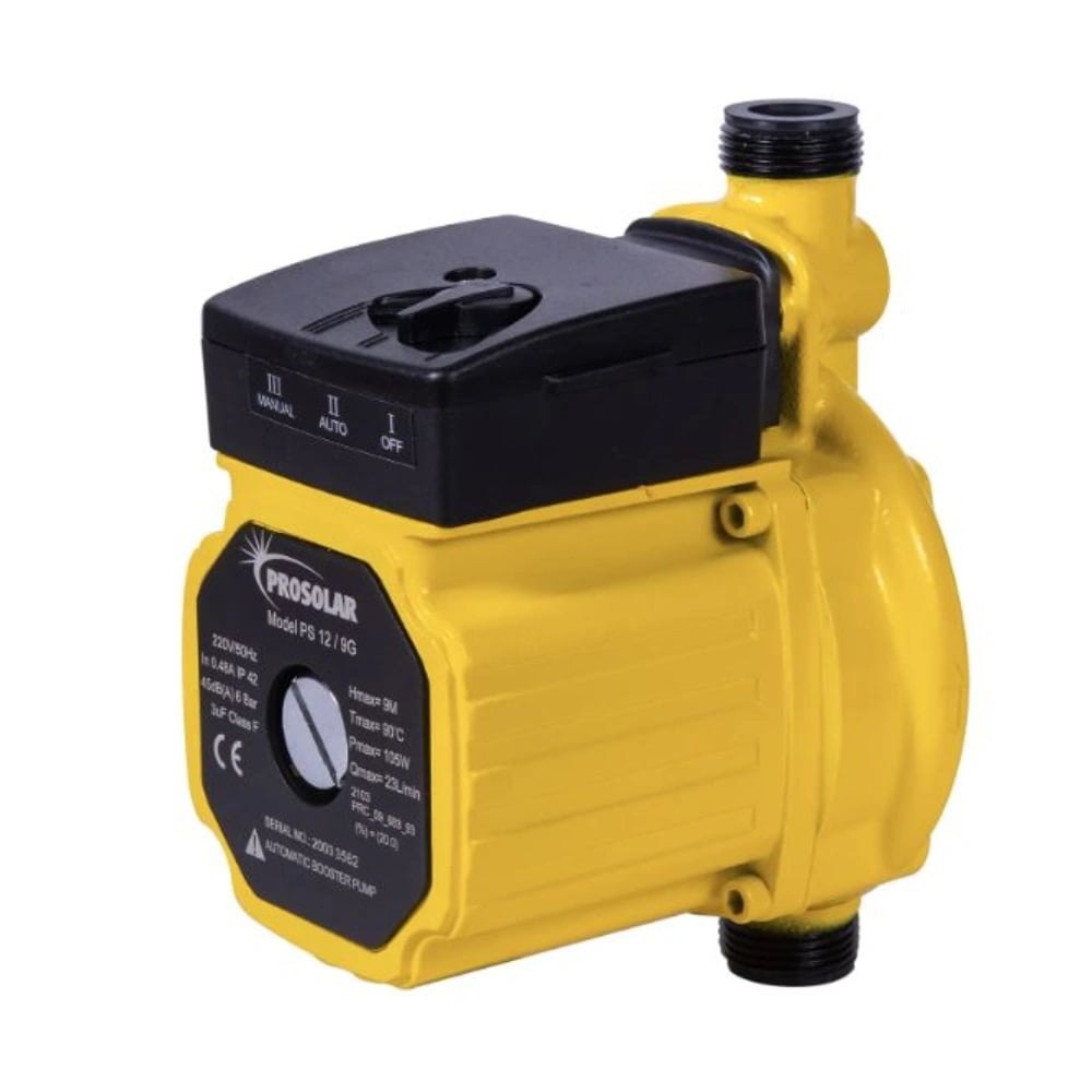 PROPS2012ZG_3 POMPA-Prosolar-PS20/12Z,debit 52l/min H12m, 275W, RIDICARE PRESIUNE POTABILA/SOLAR - imagine 1