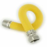 Racord Gaz 3/4 30-60 MF Extensibile din INOX cu Protectie Galbena cu piulite din INOX MTXINOX - imagine 2