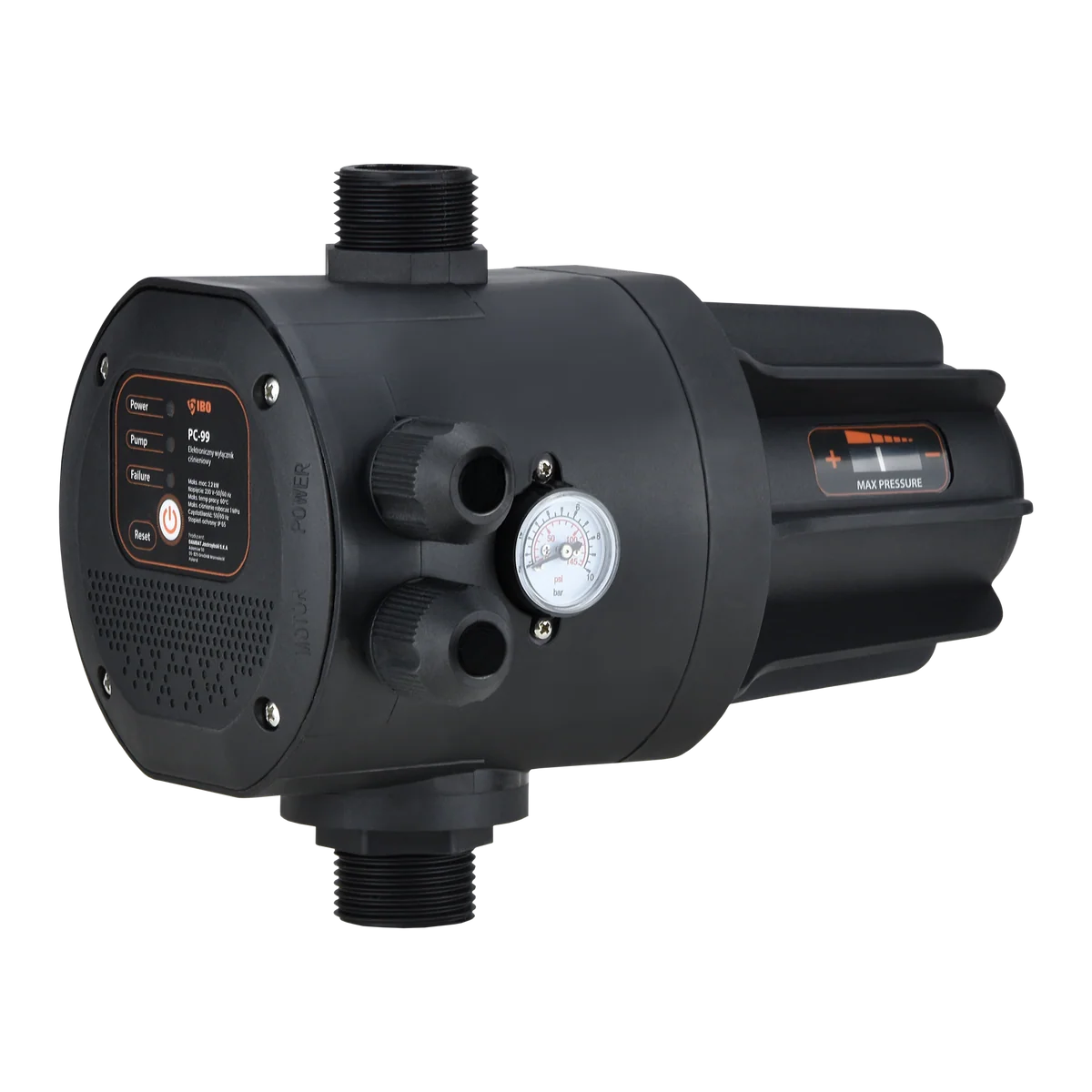 Sterownik_PC-99_1 Presostat electronic cu REDUCTOR Presiune IBO PC-99, 2,2 kW, 1,230V - imagine 1