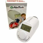 Cap Termostat de calorifer C5802N AlfaTech, Digital, 5 la 29.5 °C
