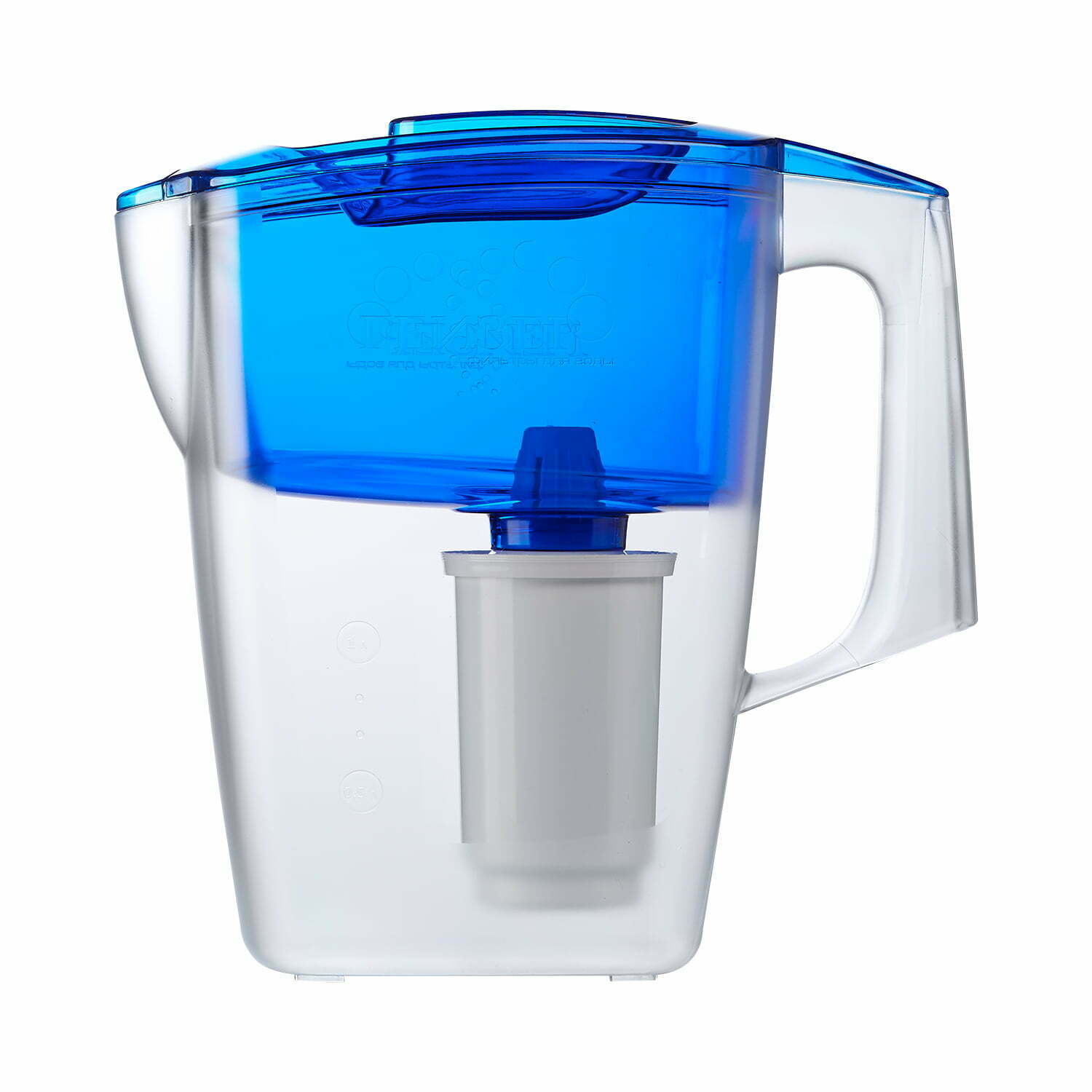 cana-alfa-albastru Cana de filtrare apa litri - imagine 1