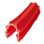 Clema Tacker din plastic pentru Teava Pex 14/20 mm, 4mm grosime, H 45mm - 750 buc, AKKORD - imagine 2