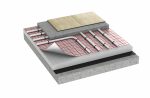 Folie Aluminiu Pardoseala 50Mp cu linii de ghidaj - imagine 2