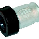 Mufa rapida fonta zincata 1/2″, FI, Gebo