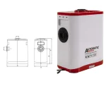 Pompa presiune apa IBO HOME Automatic, 750W, 100l/min, H max 30m, cu un convertizor de frecventa - imagine 6